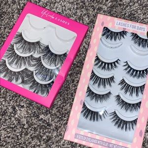 Full glam lashes
